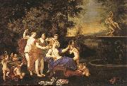 Albani  Francesco Venus Attended by Nymphs and Cupids oil painting artist